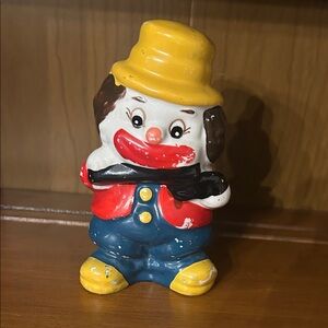 Colorful Clown Figurine